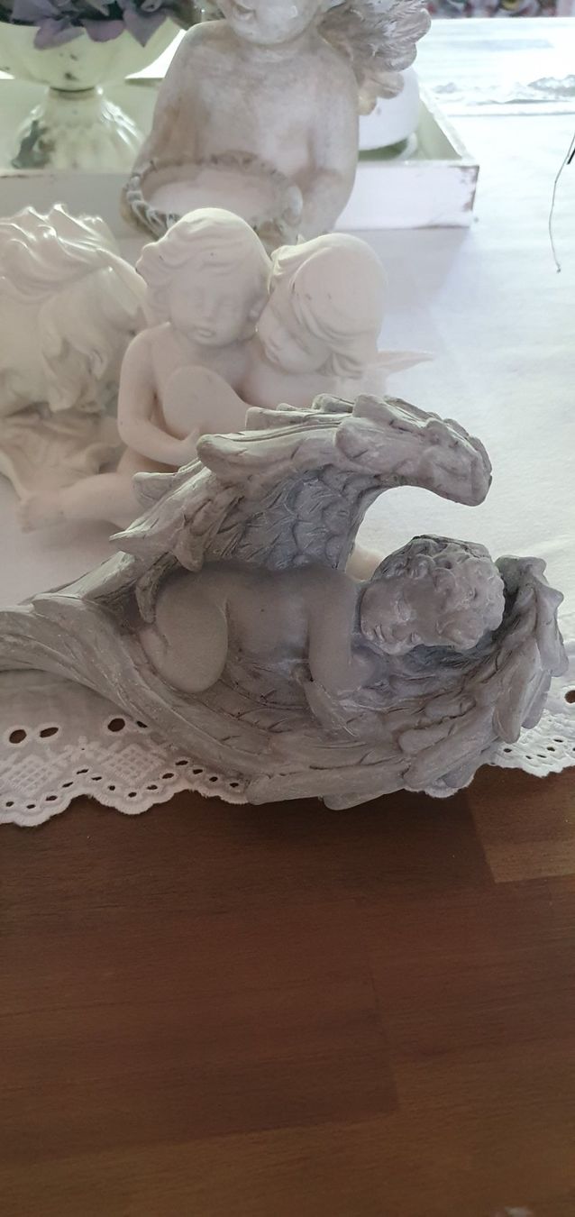 Statuette: Engel-Sammlung 7 Engel Weihnachtsengel – Nuovo (secondo la descrizione) da Hittnau venduto da Gamoe 2