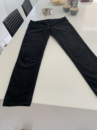 Samthose Gr. 38 Adriano Goldschmied 