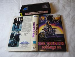 VHS Rarität - Die Tigerin schlägt zu - Erstausgabe 80er