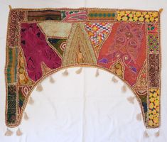 Indischer Wandbehang Türbogen Dekoration Patchwork
