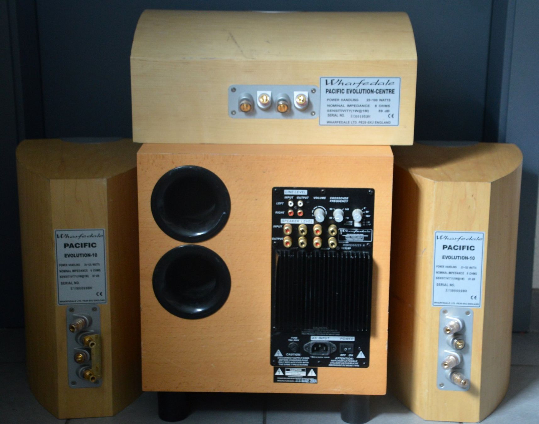 Wharfedale Casse acustiche: Sound System Wharfedale Power Cube DX12 Pacific Evolution 10 – Usato da Collonges venduto da arashee 2