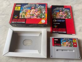 SUPER ADVENTURE ISLAND SPIEL FÜR SUPERNINTENDO IN OVP