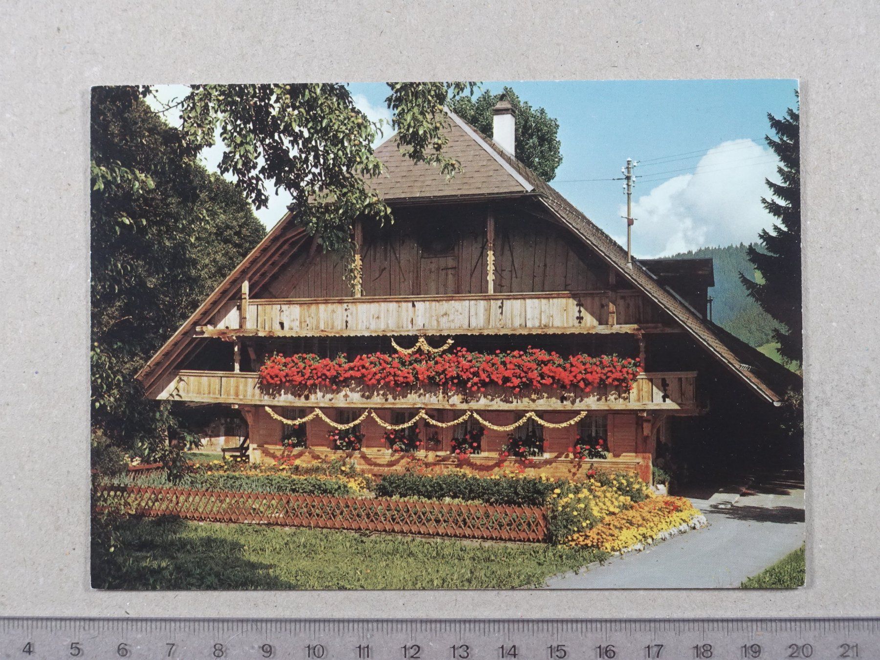 Cartoline postali: Emmental, Bern, Emmentaler Bauernhaus – Usato da Lenzburg venduto da fh1