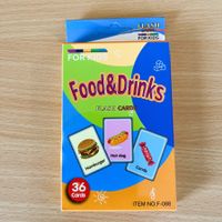 Food & Drinks Flash Cards - Lernkarten - Englisch