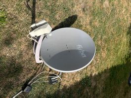 Satellitenschüssel Fuba LNB ALPS gebraucht 75cm