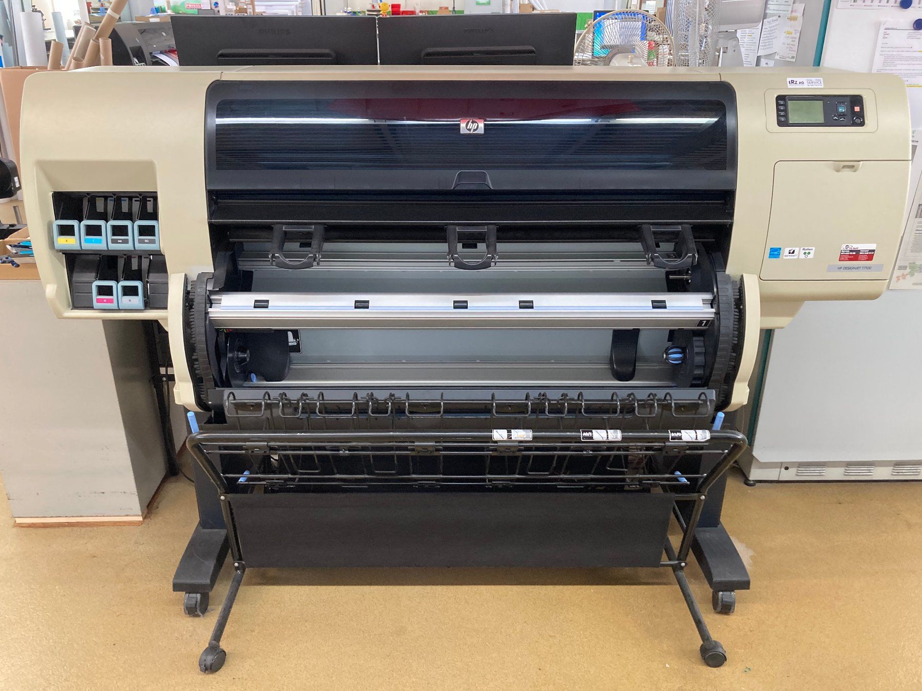 Hewlett Packard Drucker: HP DesignJet T7100 Plotter/Grossformatdrucker (defekt) – Defekt aus Baden von rsk591 1