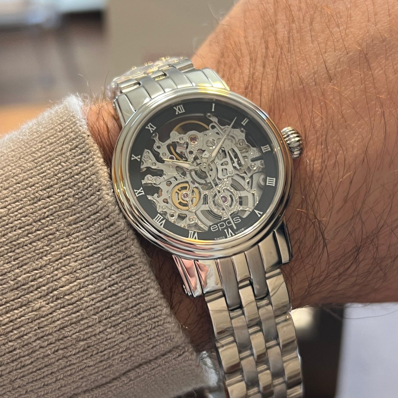 Orologi: Epos Skeleton Emotion Full Set 4390.155.20.25.30 – Nuovo (secondo la descrizione) da Carouge GE venduto da Watchaser 3