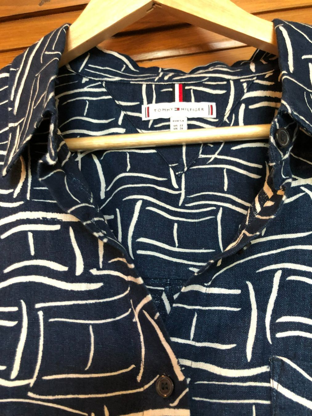 Tommy Hilfiger Camicette: NEU Hemdbluse von Tommy Hilfiger Curve 54 – Nuovo e nell'imballaggio originale da Bellinzona venduto da JackieBlue 1