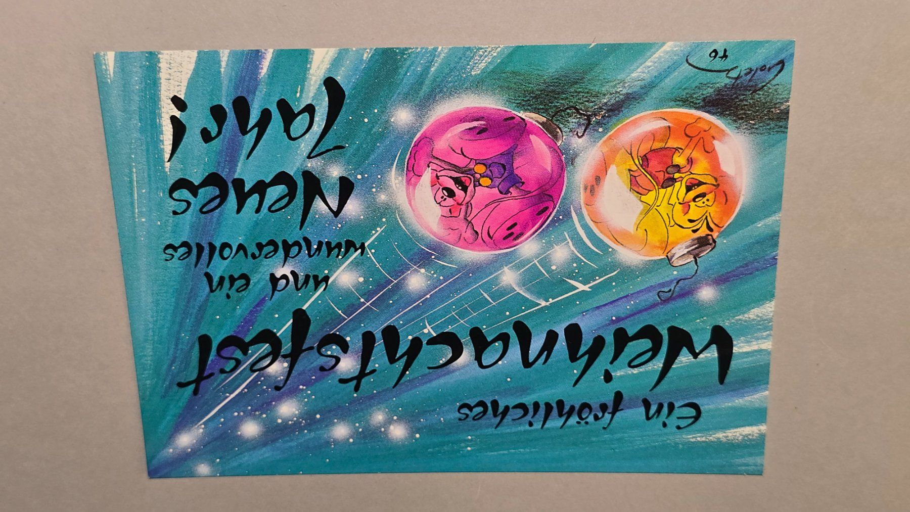 Cartes: Diddl Weihnachtskarte 46 b Rarität – D'occasion à wallisellen par funkelsternchen5