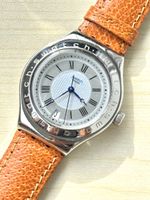 Swatch Irony Automatik Uhr Edelstahl mit zwei neue Armbände