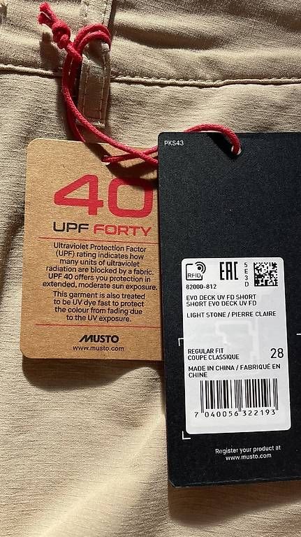 Pantalons: Hose / Funktionshose Short Evo Deck UV light stone – D'occasion à Schaffhausen par Waz_1970 2