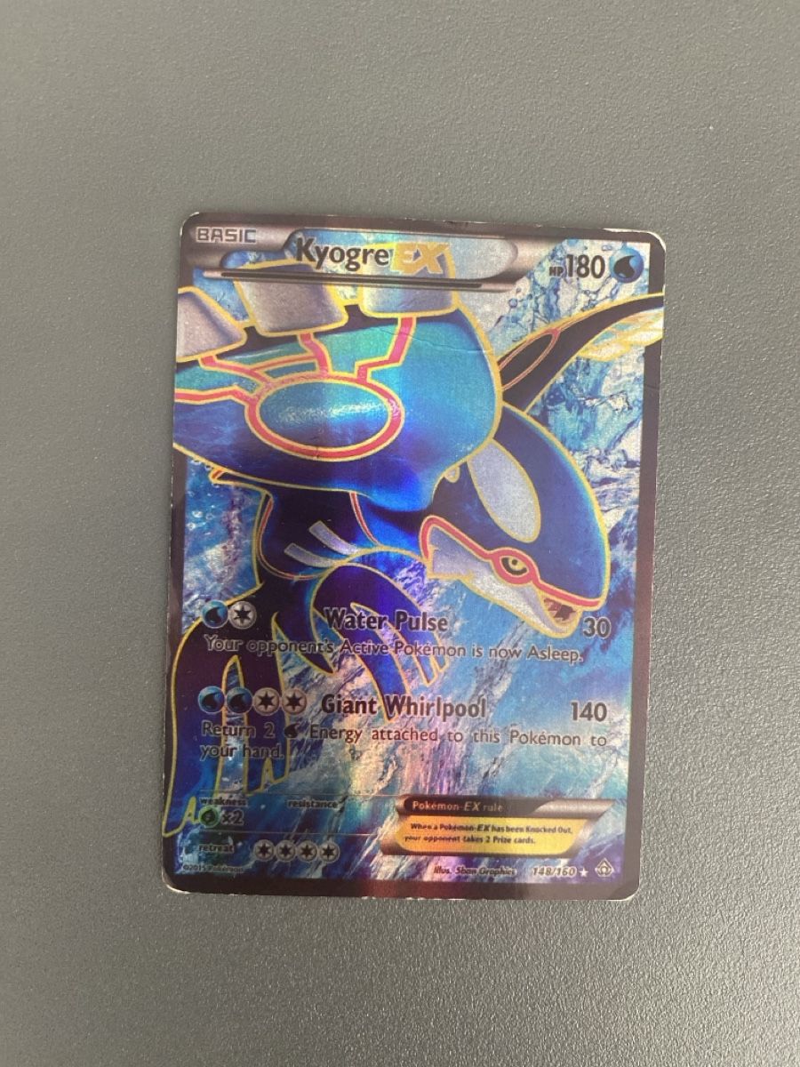 Pokémon Carte collezionabili: Pokemon Karte Kyogre EX – Usato da Tägerig venduto da oiluig83