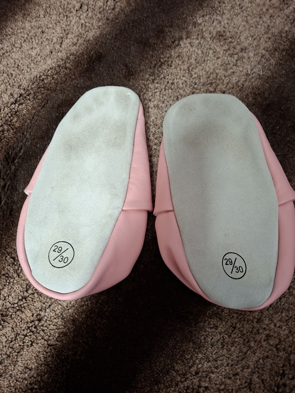 Schuhe für Mädchen: Gr 29 Echt Lederfinken Rosa mit Pinguin  – Gebraucht aus Reiden von eneiba 2
