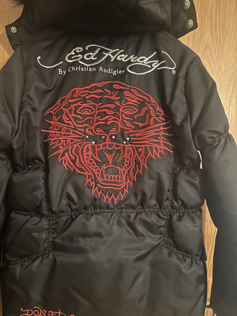 Ed Hardy Giacche: Ed Hardy Winter Jacke, schwarz, Grösse S – Usato da Neuenegg venduto da kar_smg9 5