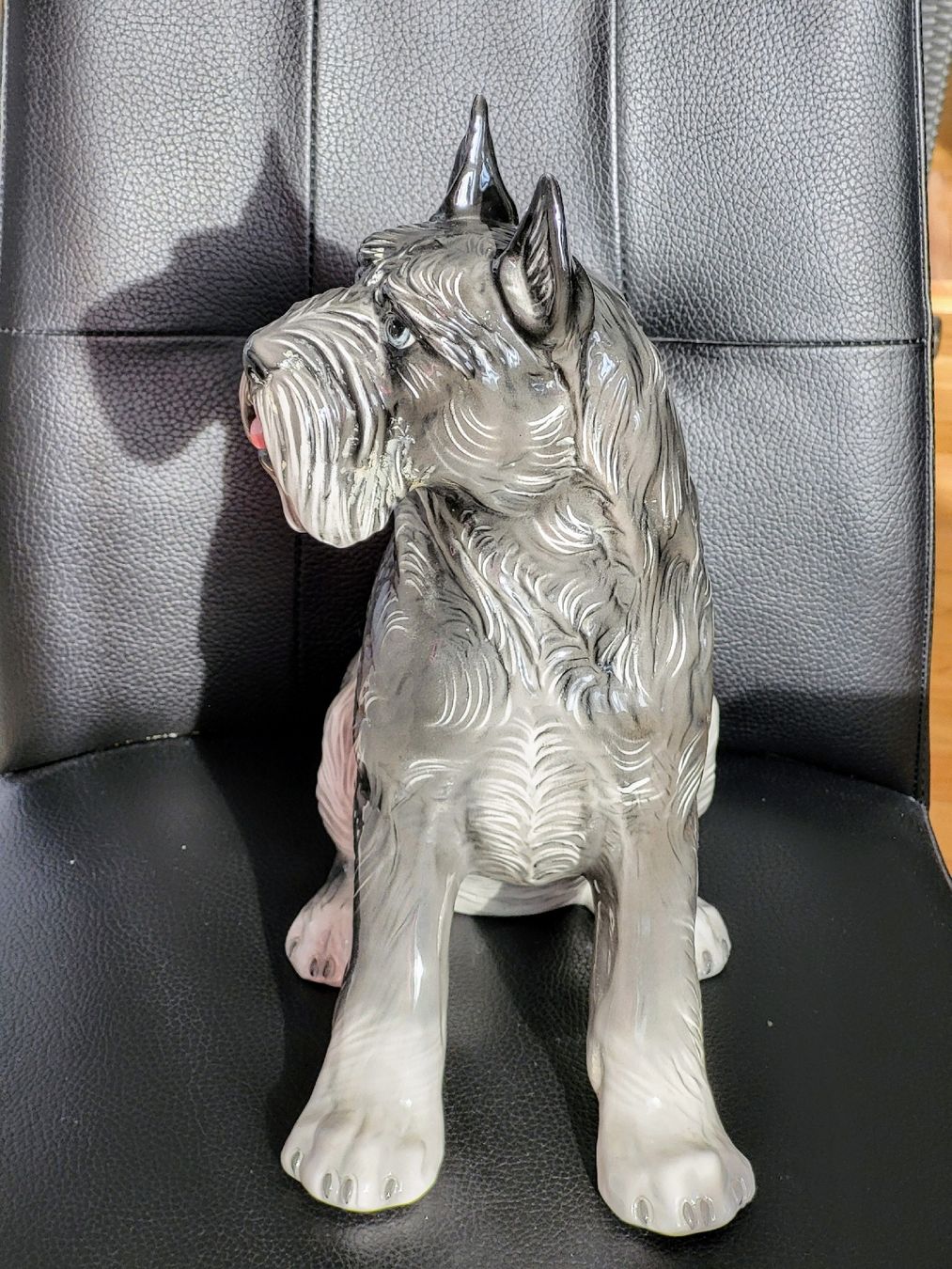Tutte le decorazioni: Keramik-Figur, Hund. Riesenschnautzer – Usato da Kriens venduto da StudachKriens 4