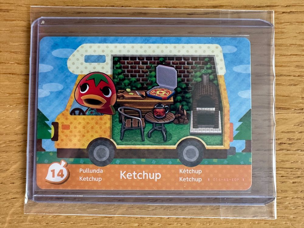 Animal Crossing amiibo Karte 14 Ketchup Acheter sur Ricardo