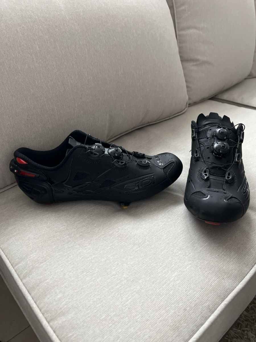 SIDI Scarpe da uomo: Sidi Shot schwarz Grösse 44 – Usato da Rain venduto da swmxman