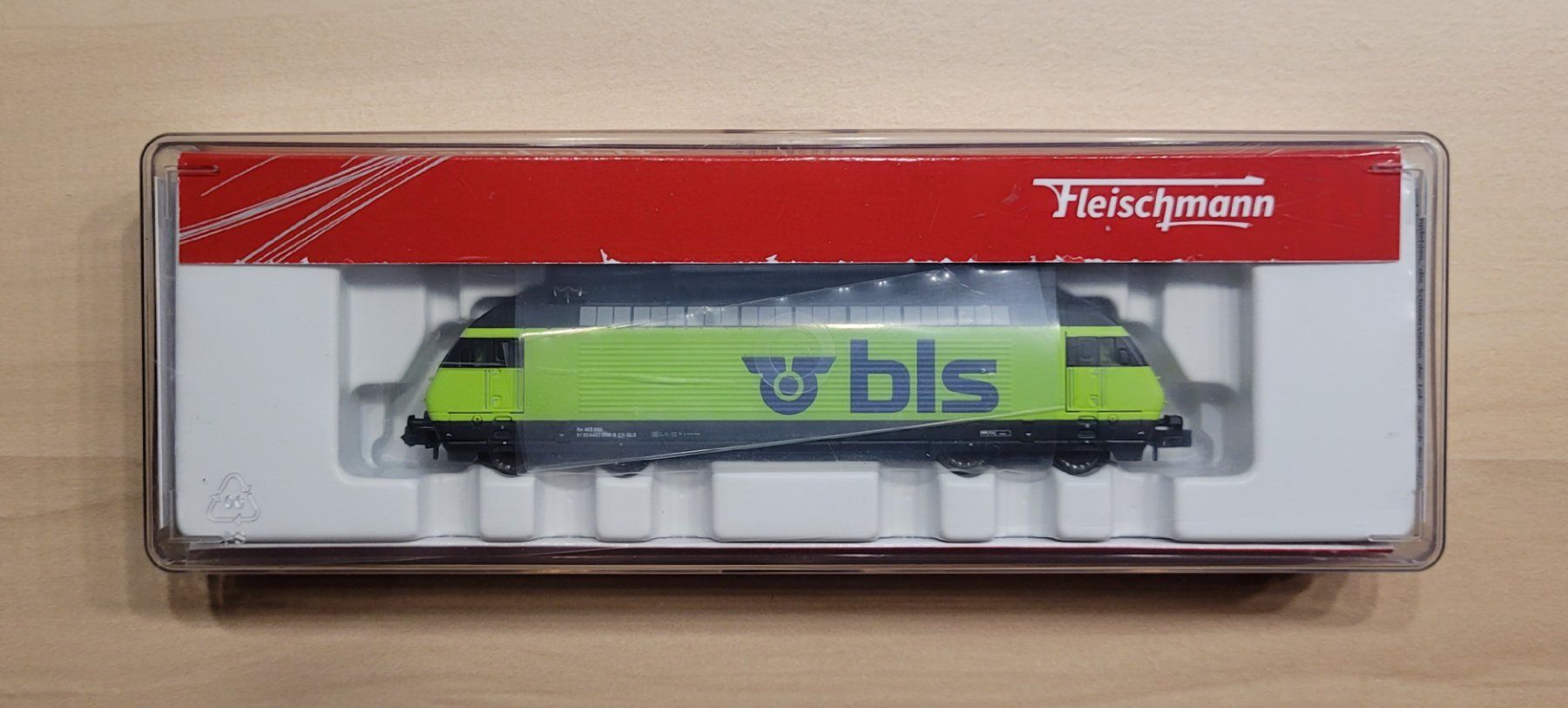 Fleischmann Modelleisenbahnen: Fleischmann 7570013 BLS Re 465 009 "Refit", Sound – Neu und originalverpackt aus Bremgarten AG von Sportivo2007 1