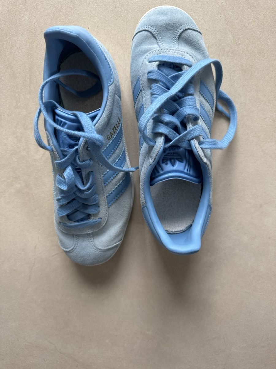 Adidas Damenschuhe: adidas Gazelle hellblau Gr. 37 1/3 – Neu (gemäss Beschreibung) aus Uttwil von rat_7sh2 7