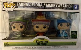 Funko Pop Disney - 3er Pack - Fauna, Flora, Merryweather