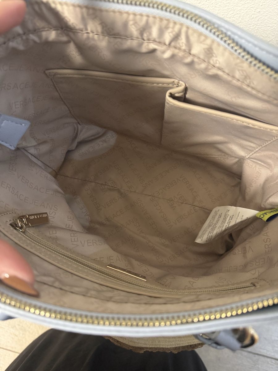 Versace Borse da donna: Versace Jeans Couture Handtasche Hellblau – Usato da Hägglingen venduto da Raff_Ella 8