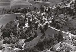 Karte Flugaufnahme Grüningen  1972
