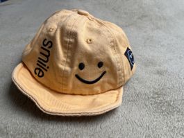 Sommer Cap Gelb "Happy Smile" Smiley 😊 Gr. 50-52