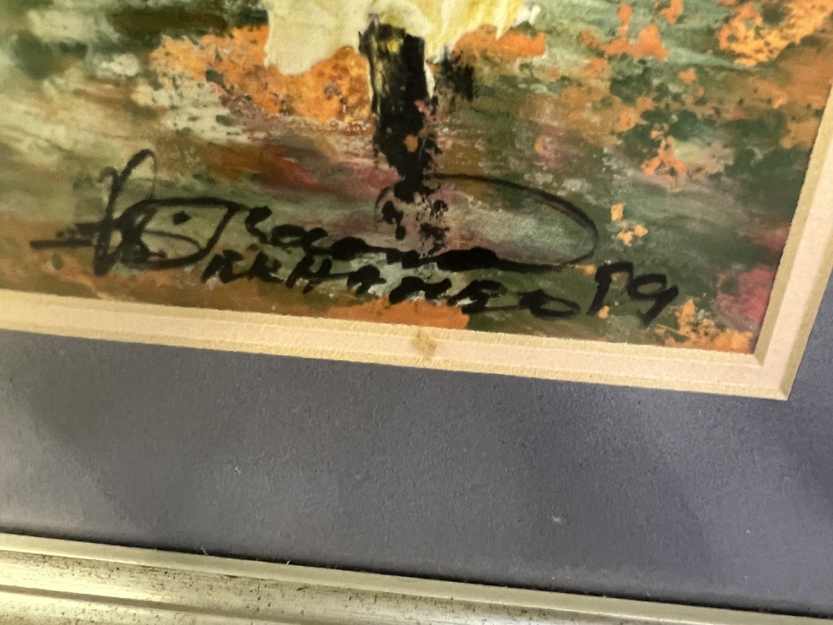 Dipinti: PEINTURE SIGNÉE ET DATÉE – Usato da Genève venduto da Qanil77 4