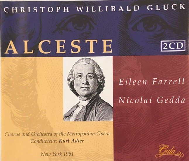 CD: Gluck - Alceste (1961, Farrell/Gedda) – Usato da Grüningen venduto da azulamarillo