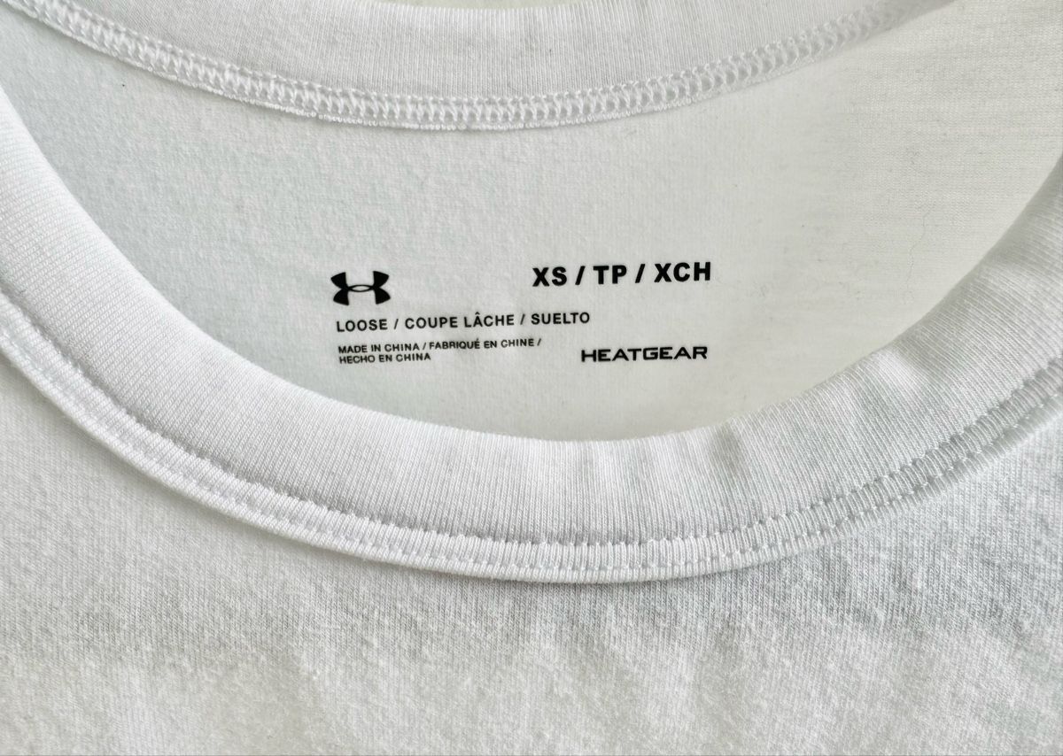 Under Armour Top: Under Armour Tanktop Weiss / Gr. XS – Usato da Bern venduto da Fraeuleinhonig 1