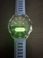 Tissot T-Touch Connect Sport blue silicone strap used