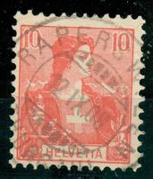 CH - Helvetia Brustbild - SBK Nr. 104 - Rapperswilen TG