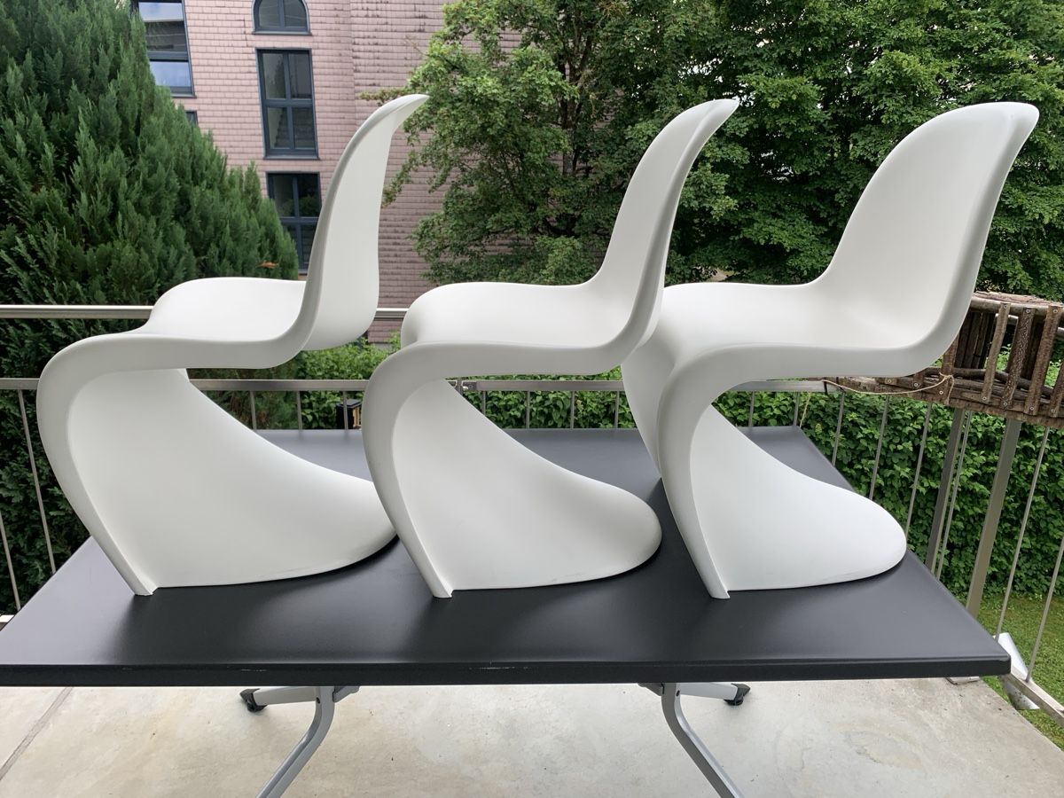 Vitra Sedie: 5 Vitra Panton Stuehle  – Usato da Zürich venduto da JuneBaby12 3