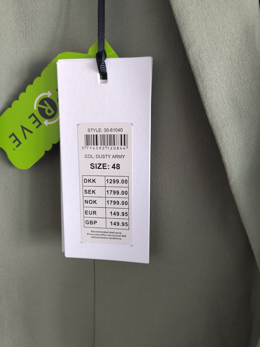 Lindeberg Giacche: Blazer Lindbergh sauge neuf taille 48 – Nuovo (secondo la descrizione) da Zürich venduto da Poypoyx 1