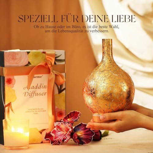 Luftbefeuchter: Diffuser Luftbefeuchter,150ml Handgeblasen – Neu und originalverpackt aus Hundwil von Stallone6 6
