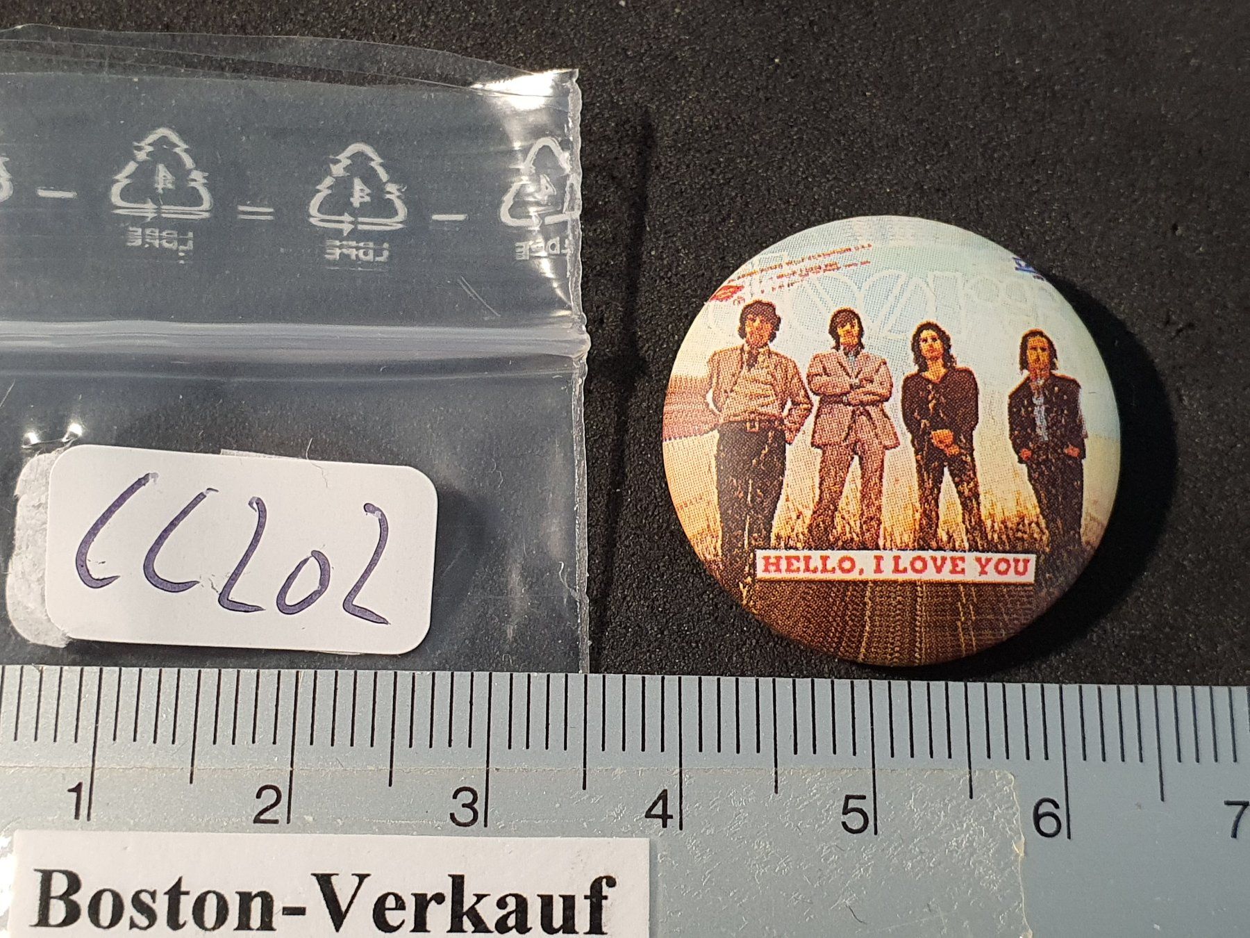 Placchette & Badge: CC202 - Pin /Button - Musik - THE DOORS – Usato da Reinach BL venduto da Boston-Verkauf