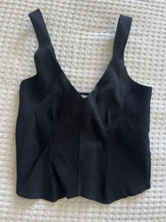 Schwarzes Tally Weijl Top, Gr. S, neuwertig
