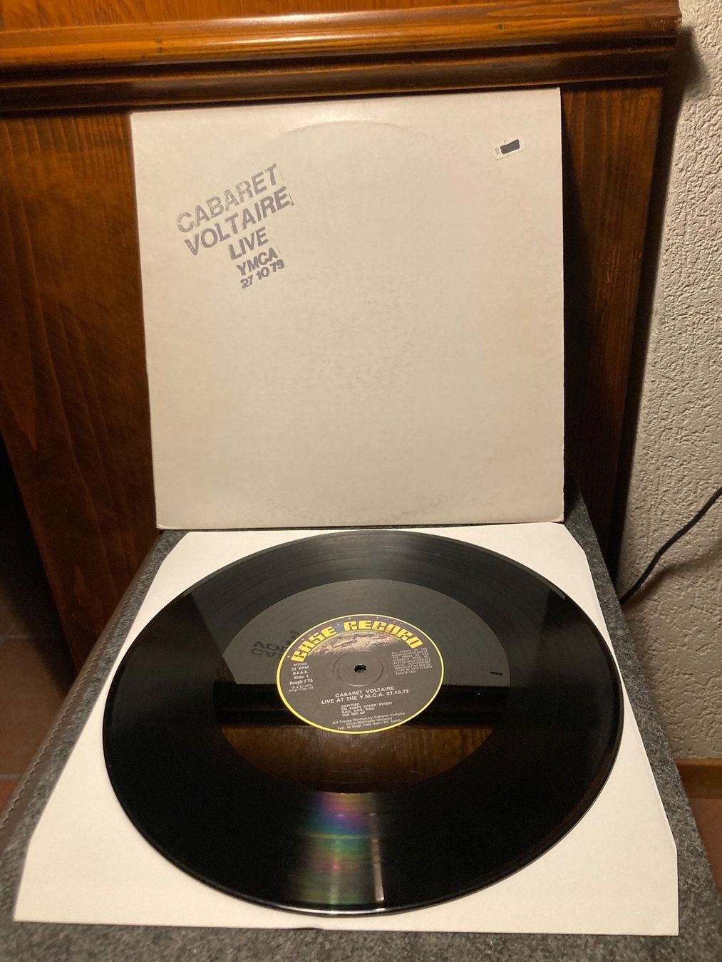 Schallplatten: Cabaret Voltaire - Live At The Y.M.C.A. 27.10.79 (LP) – Gebraucht aus Fribourg von Karushi
