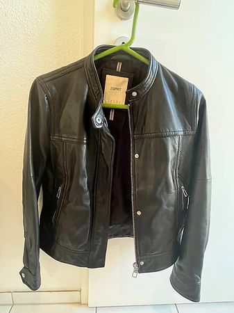 Verkaufe Damen Lederjacke Gr.M Esprit