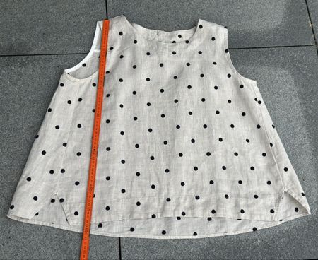 Top aus 100% Leine, neu, one size