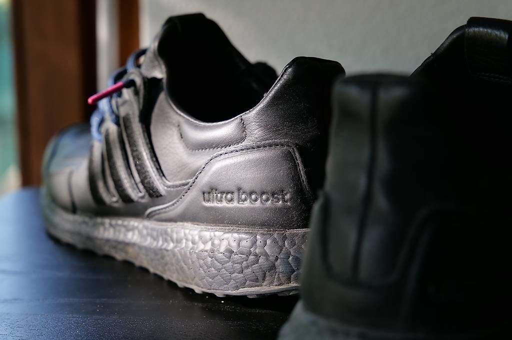 Adidas Scarpe da uomo: Adidas Ultraboost aus echtem Leder – Usato da Arisdorf venduto da G.Friderich
