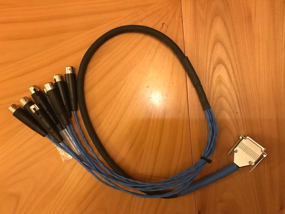 D-Sub 19 Inch Faceplate Patchbay 8-16 Way XLR M / F D - Foto 4