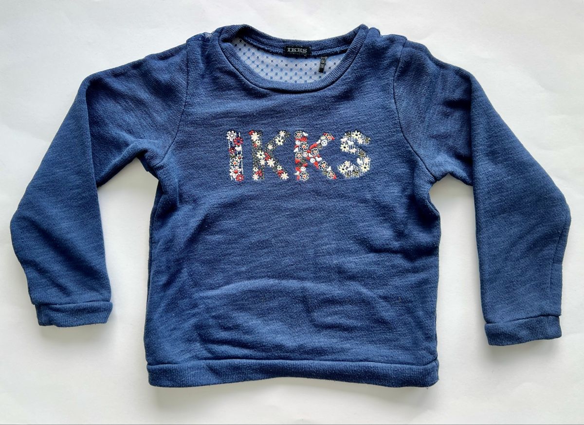 IKKS Maglioni & Felpe: Pull IKKS bleu fille, taille 116 - 6 ans. – Usato da Zug venduto da ama_fgg6