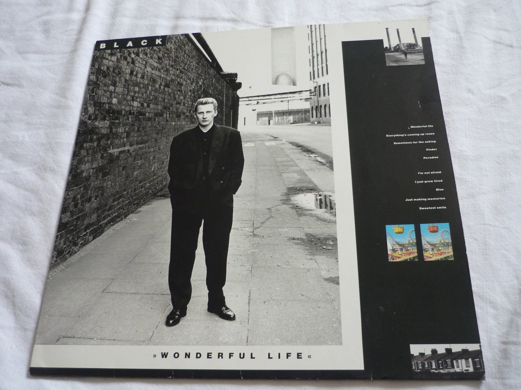 Schallplatten: 12" Schallplatte - Black - woderful life – Gebraucht aus Beringen von zzRegal