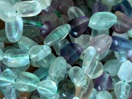 Strang echte fluorit Nuggets 6-8 mm