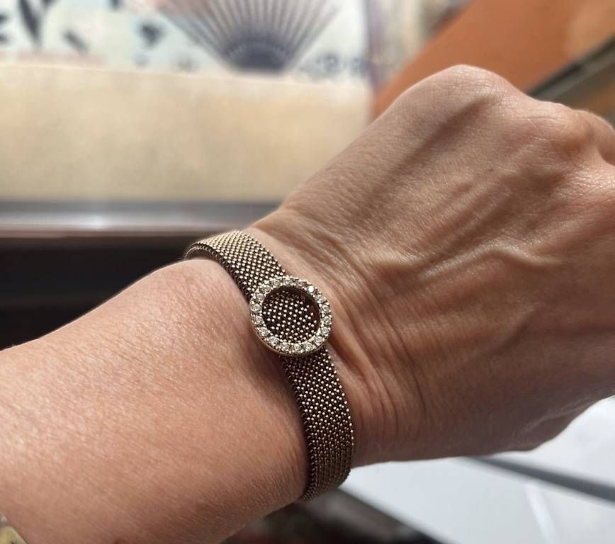 Bracciali & Braccialetti: Bracciale elastico con zirconi – Nuovo e nell'imballaggio originale da Gentilino venduto da swami255