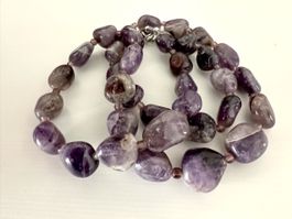 Amethyst Halskette, Vintage