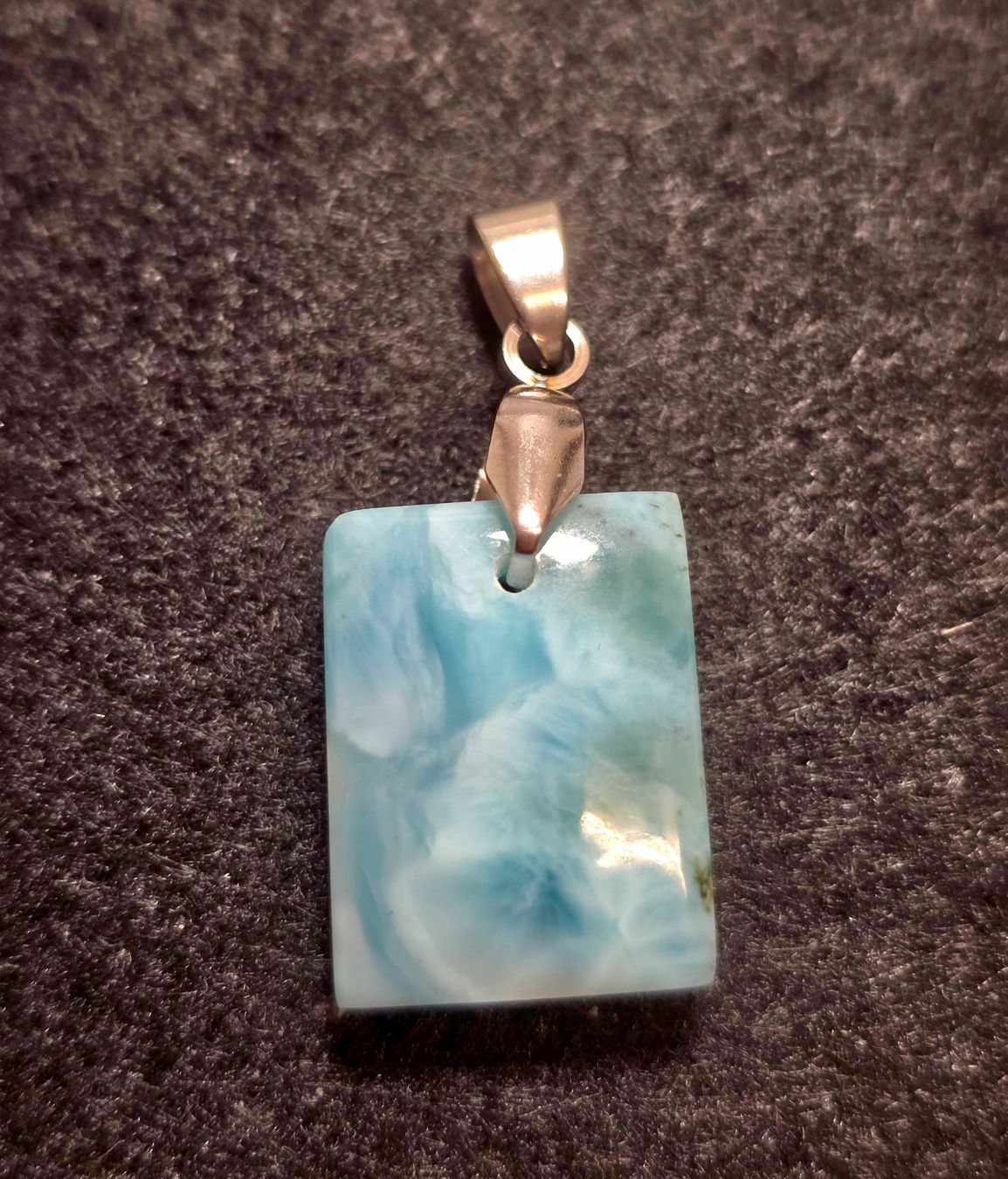 Mineralien & Heilsteine: Larimar Anhänger L3 – Neu und originalverpackt aus Matzingen von Shay_Crystalz