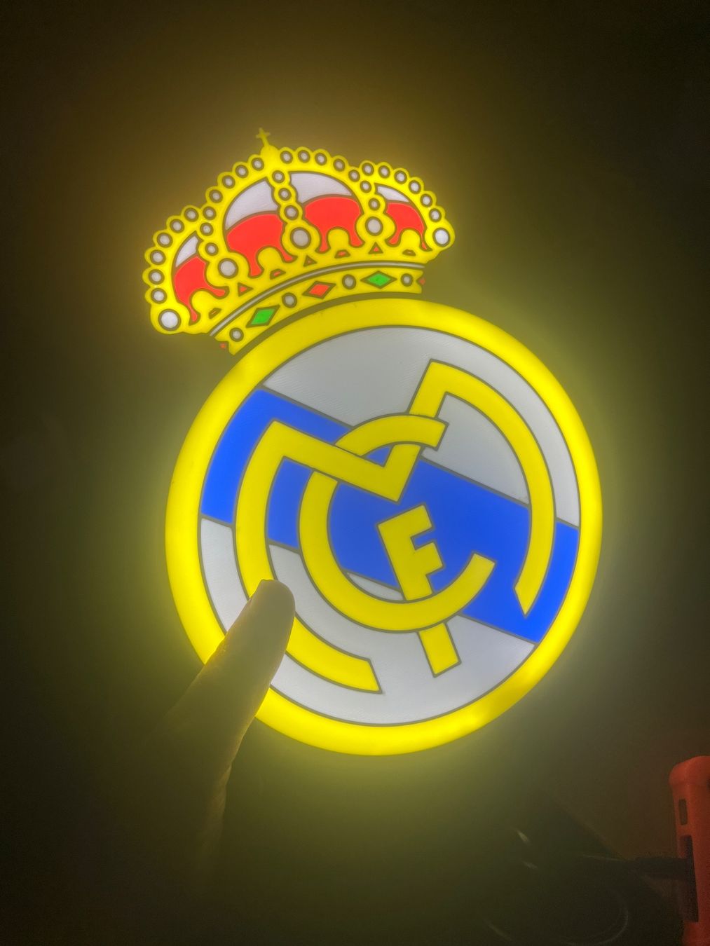 Lampade: Lampe LightBox LED Real Madrid – Nuovo (secondo la descrizione) da Noville venduto da Berlusconi55 1