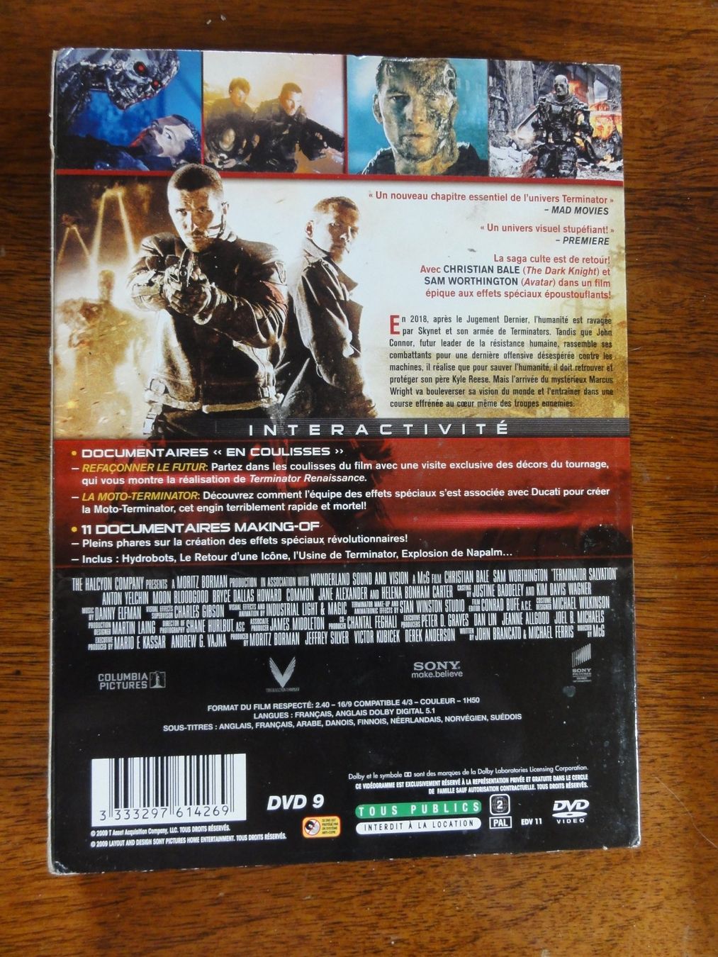 Alle DVDs: DVD Terminator Renaissance - Action & Science-Fiction – Neu (gemäss Beschreibung) aus L' Auberson von  1